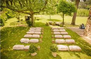 Boda en Casa rural. Imagen cortesía de www.vintageandchiclove.com